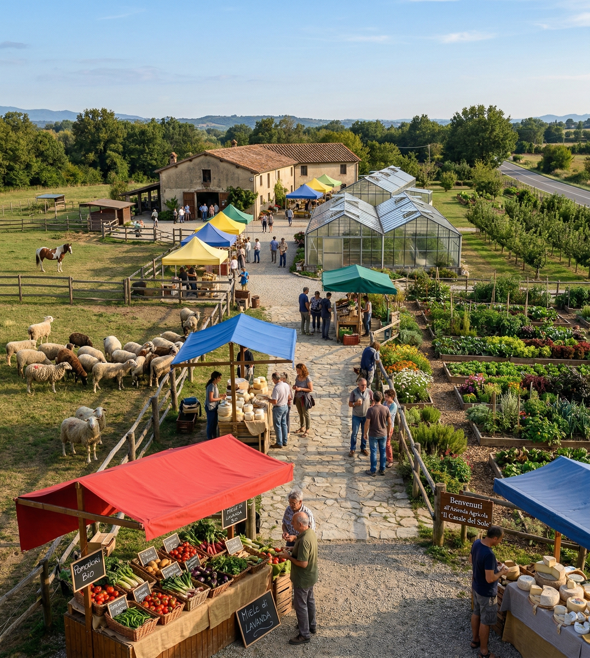Agricoltura e fattoria didattica